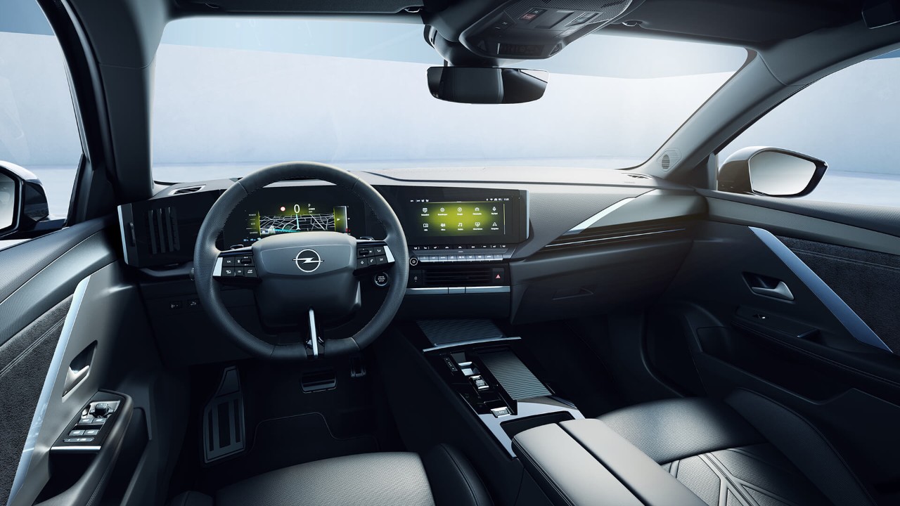 Opel, Astra, Hatchback, Hybrid, Interior, Dashboard, Pure Panel