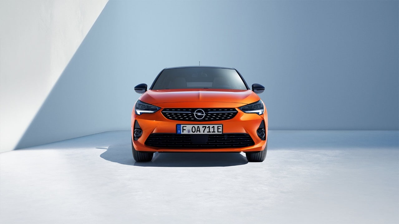 Opel, Corsa-e, vanjština, prednja strana